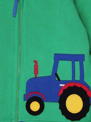 Toby Tiger Sweatjacke in Grün