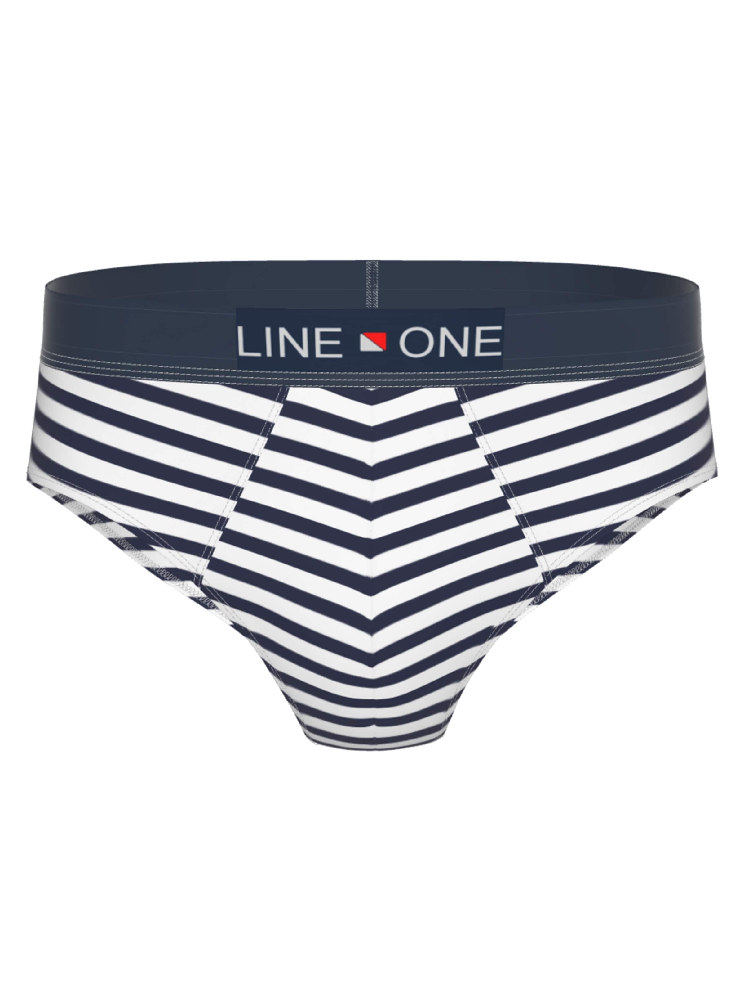 Line One Slip 'Herren Slips  aus Baumwolle'‌‌‌‌ in Blau: Vorderseite