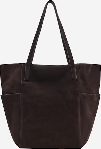 MANGO Shopper 'ALMUDENA' in Braun: Vorderseite