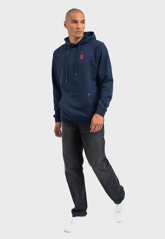 Oldskull Sweatshirt 'Wrldvibe Aloha Legend' in Blau