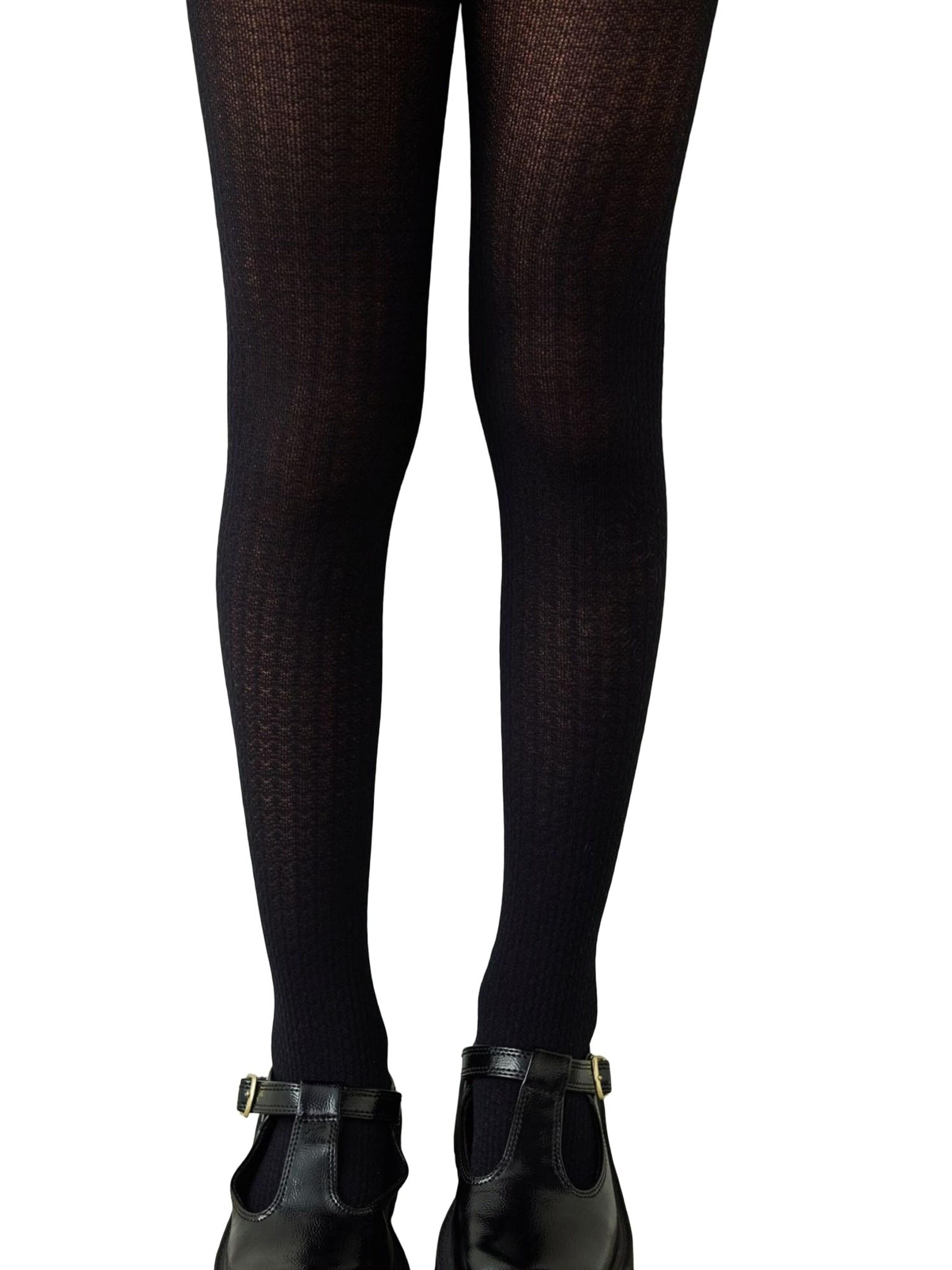 Collant 'PENTI Pretty Micro Wärmende Strumpfhose' Penti en noir : devant