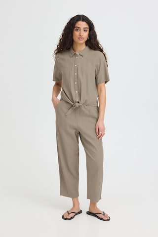 ICHI Blouse ' LINNO ' in Beige