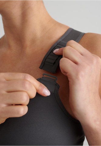 Bustino Reggiseno sportivo di Aim'n in grigio