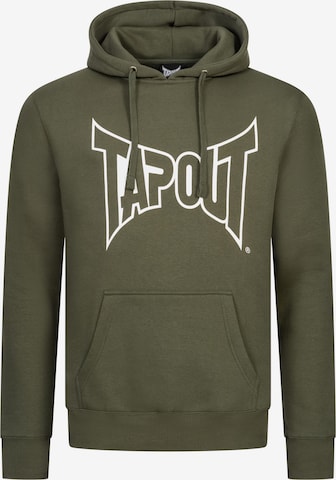 Sweat-shirt Tapout en vert : devant