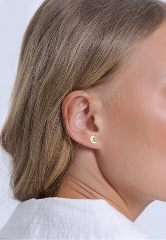 ELLI Earrings 'Astro' in Gold: front