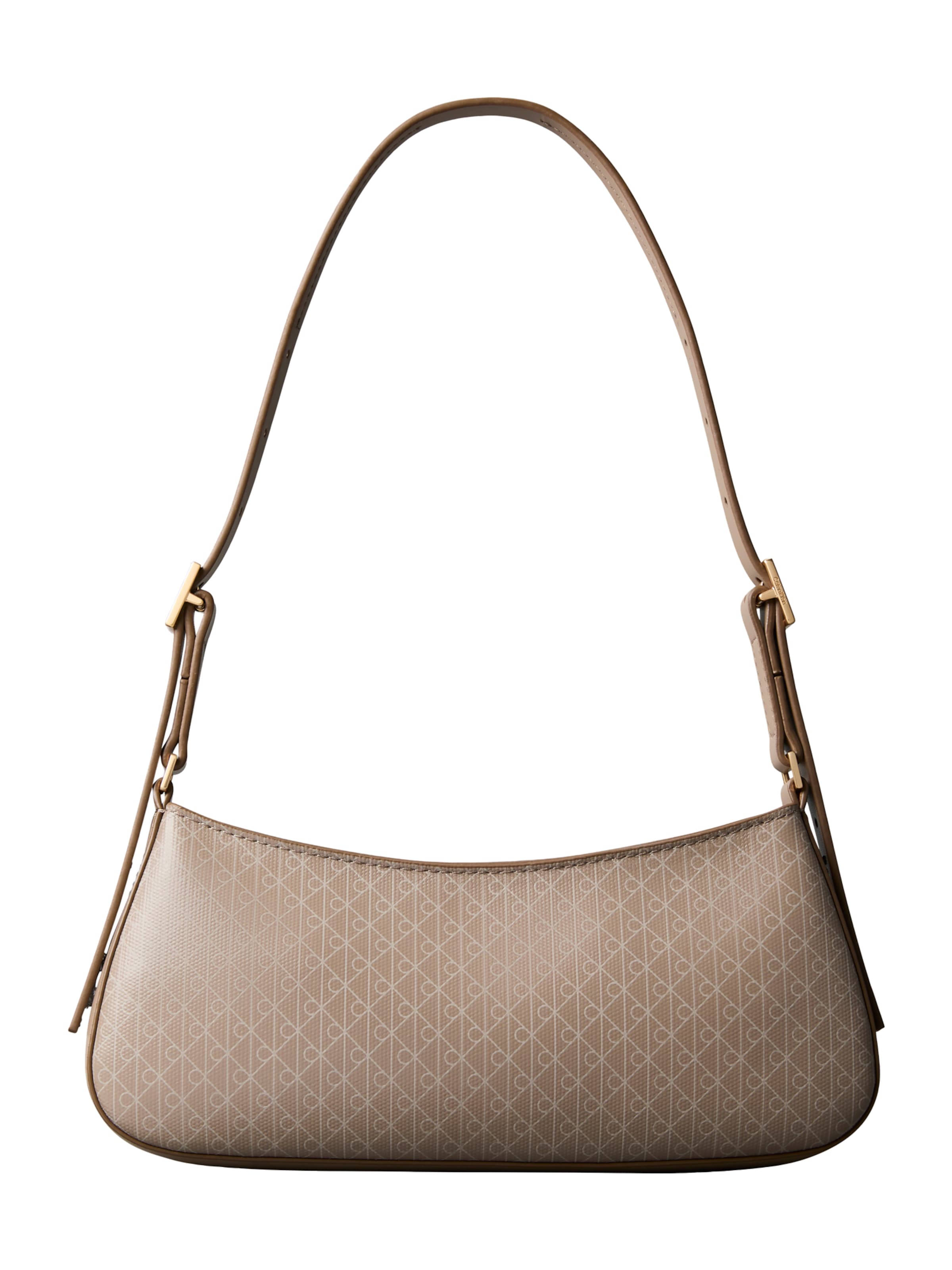 Calvin Klein Shoulder bag in Grey: front