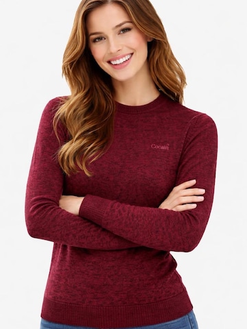 Cocain Underwear Sweater in Red: front