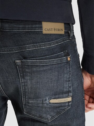 CAST IRON Tapered Jeans 'Shiftback tapered fit jeans' in Blauw