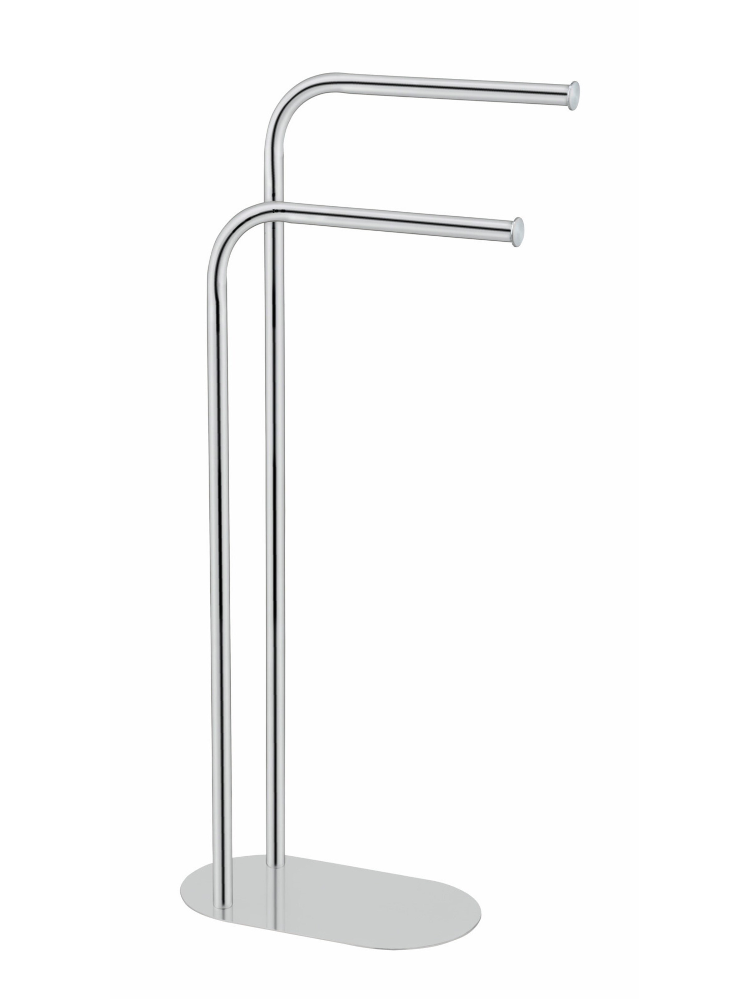 Wenko Shower Accessories 'Levante' in Silver: front