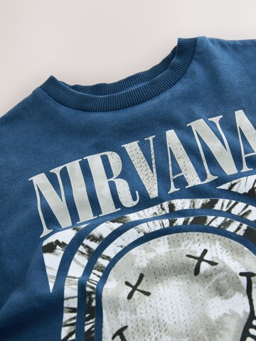 Next - Camiseta en azul