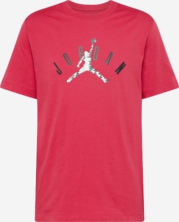 Jordan Shirt in Rood: voorkant