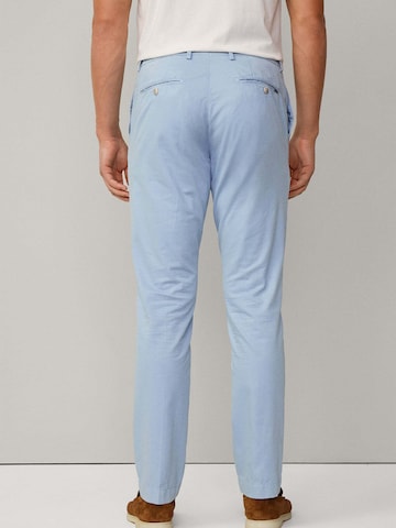 Hackett London Slimfit Chino 'Kensington' in Blauw