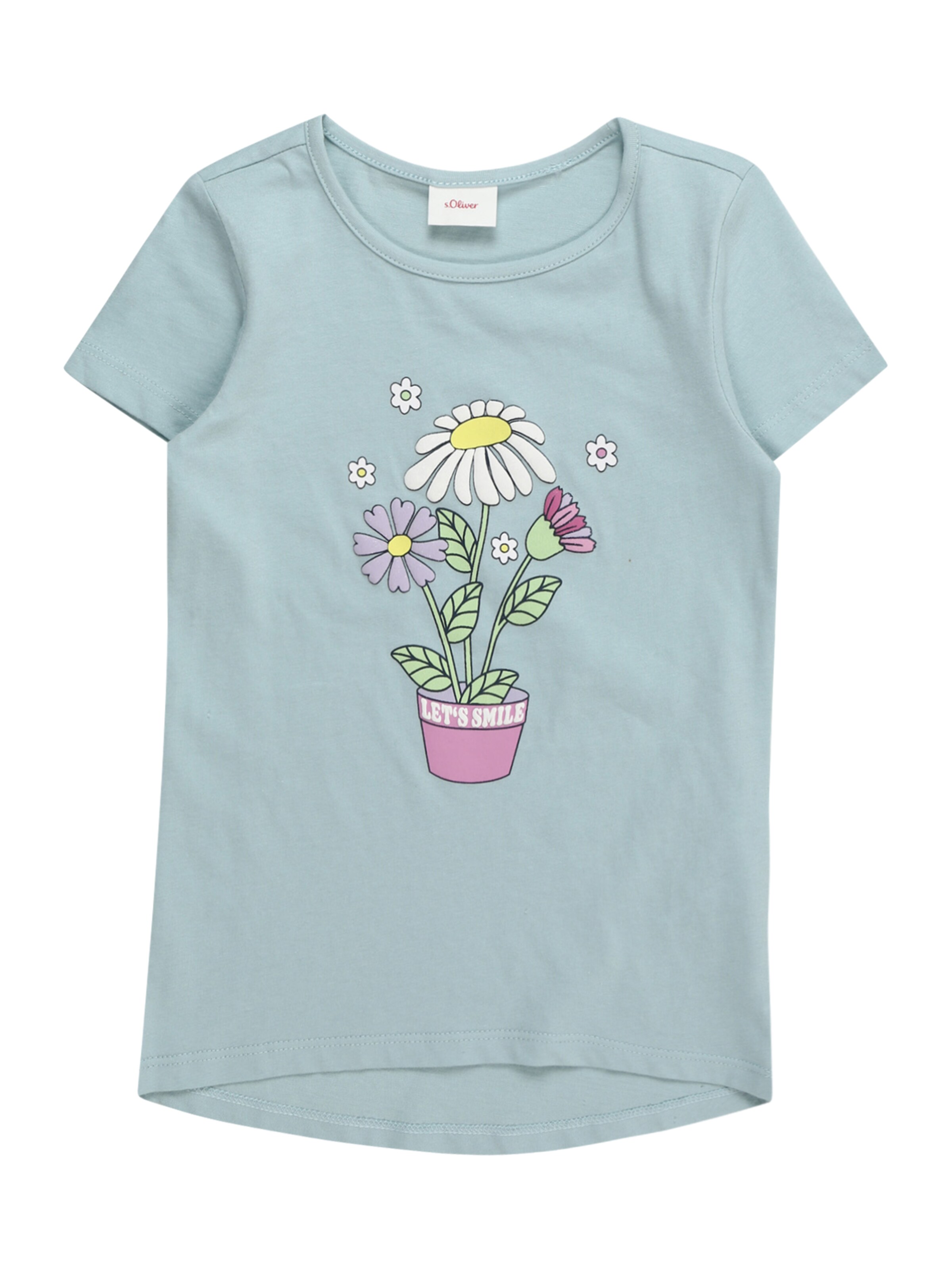 s.Oliver Shirt in Groen: voorkant