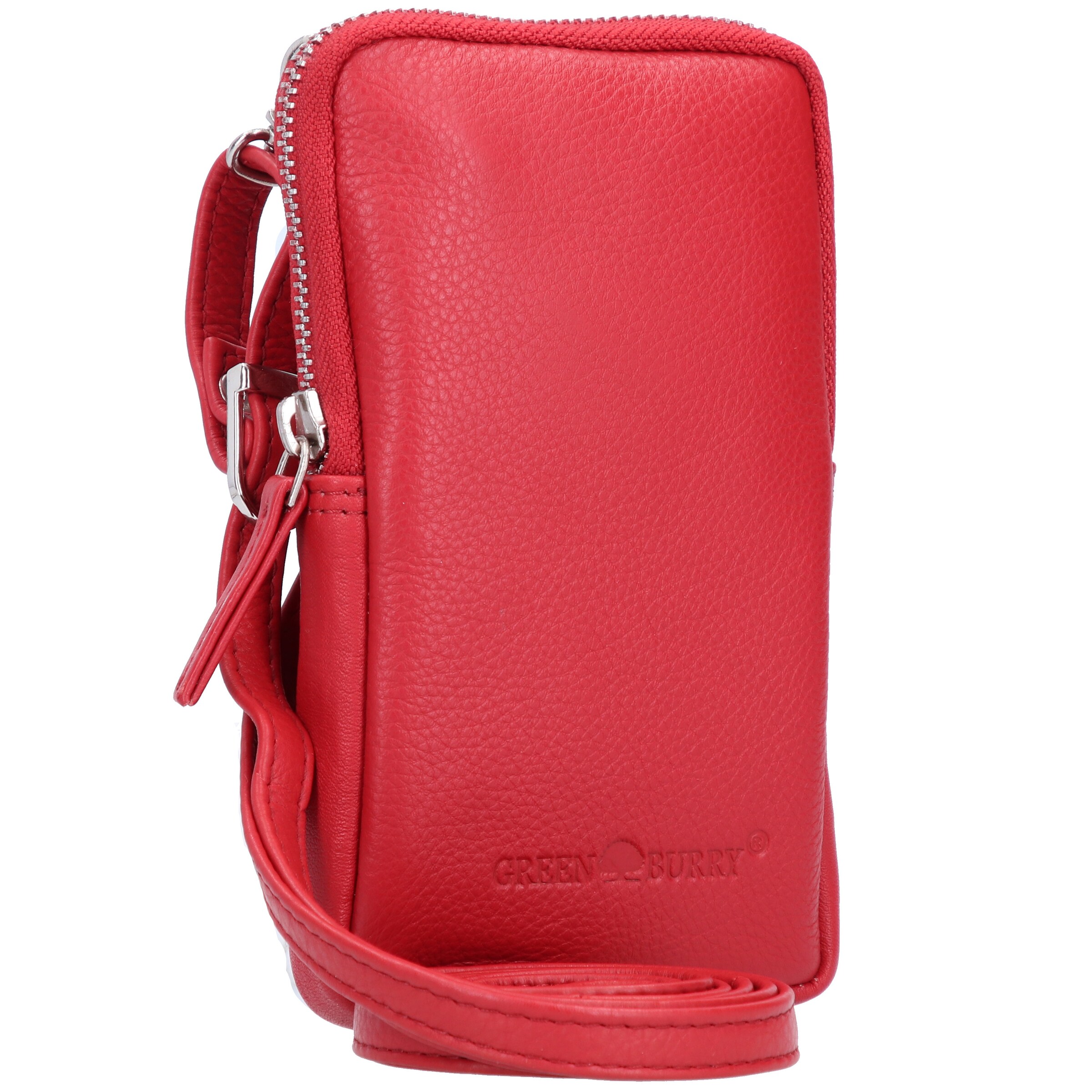 GREENBURRY Crossbody bag 'Nappa' in Red