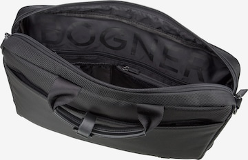 BOGNER Document Bag in Black