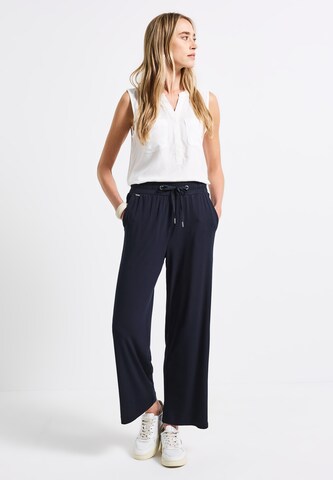 STREET ONE Loosefit Hose in Blau
