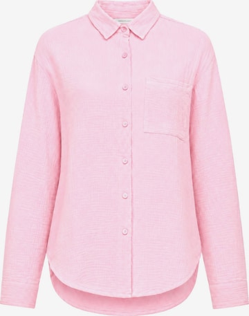 SASSYCLASSY Bluse in Pink: Vorderseite