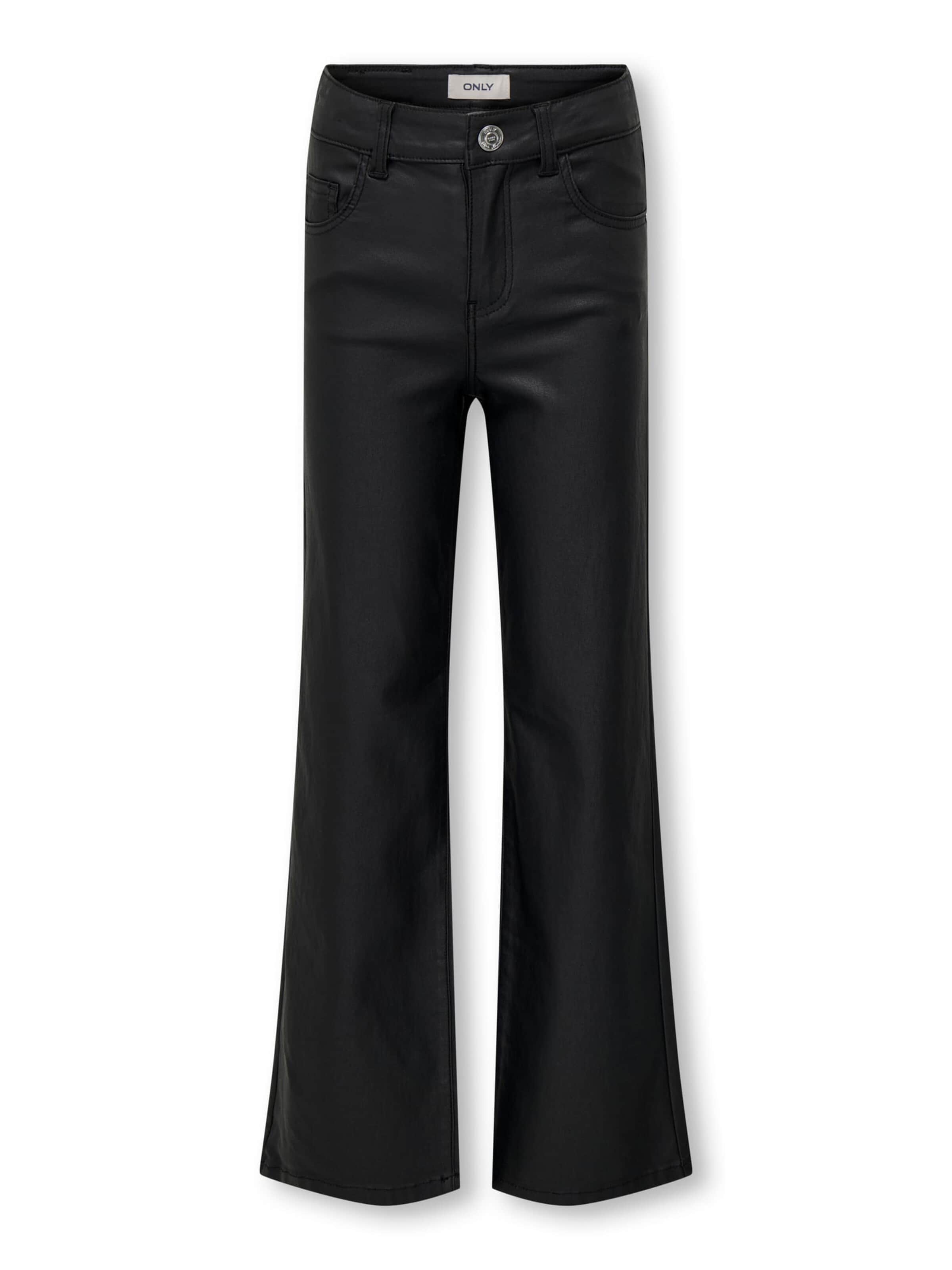 ONLY Baggy Trousers in Black: front