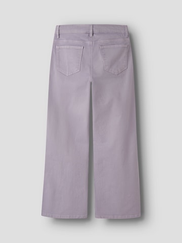 NAME IT Wide Leg Hose in Lila