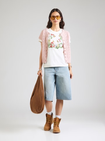 Tricou 'THE PERFECT' de la LEVI'S ® pe alb