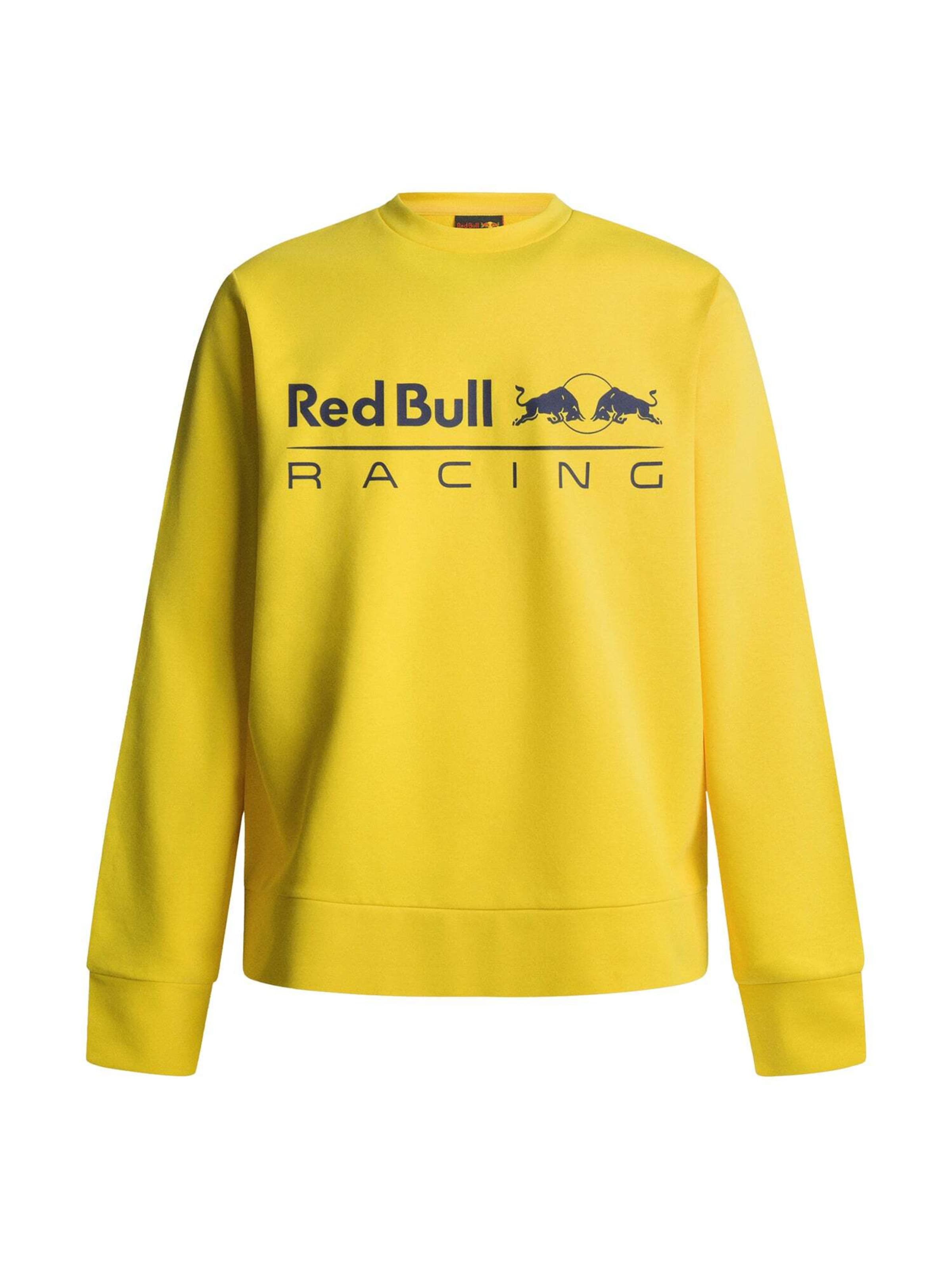 Felpa di Red Bull Racing x Pepe Jeans in giallo: frontale