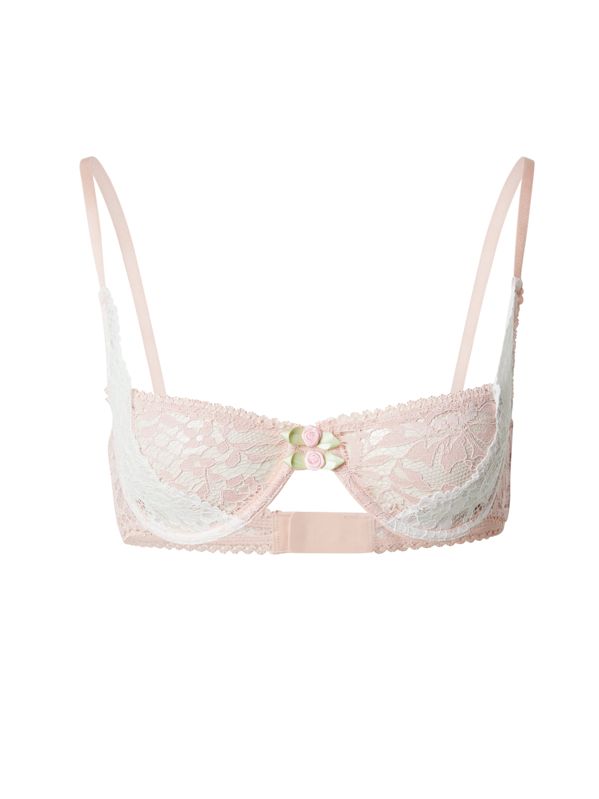 WILD LOVERS Balconette Behå 'ELISE' i rosa: framsida