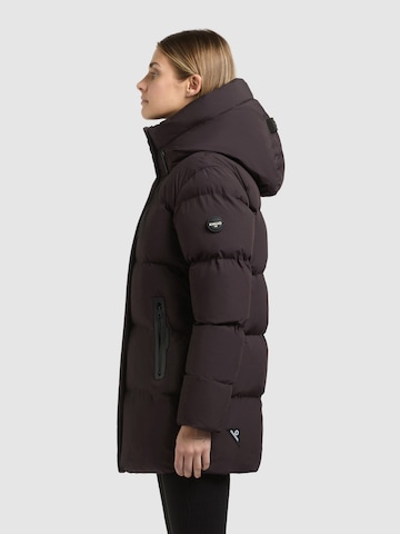 khujo Jacke 'Drown2' in Lila