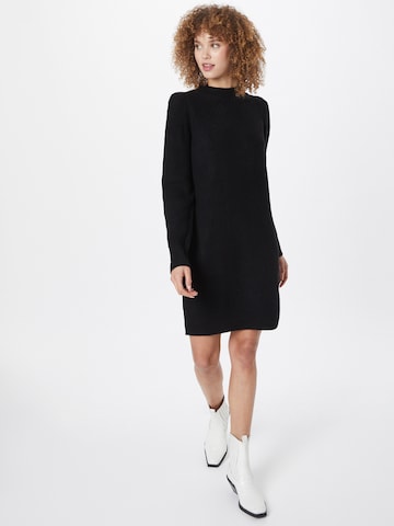 Y.A.S Knitted dress 'RASPBERRY' in Black