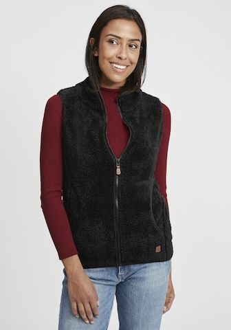 Oxmo Bodywarmer 'Theri' in Zwart: voorkant