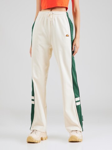 ELLESSE Wide leg Pants in White: front