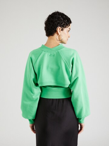 Sweat-shirt Karl Lagerfeld en vert