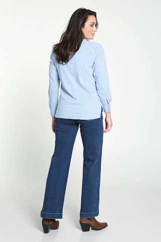 Cassis Bluse in Blau