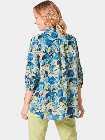 Goldner Blouse in Blauw