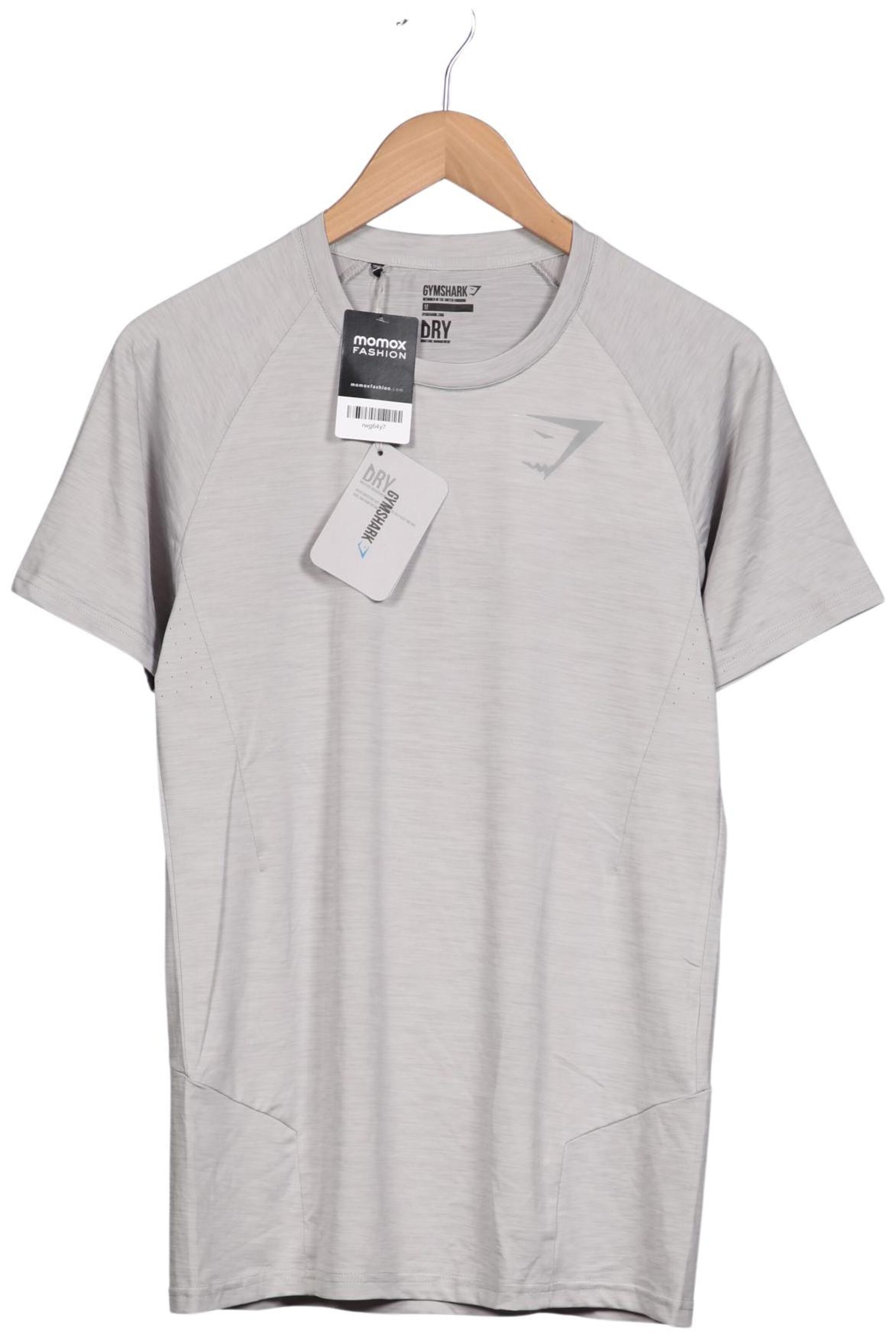GYMSHARK Shirt in M in Grey: front