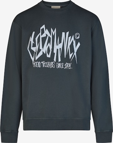Cleptomanicx - Sweatshirt em azul: frente