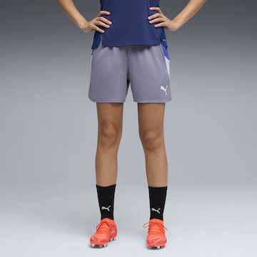 PUMA Regular Sportbroek in Grijs: voorkant