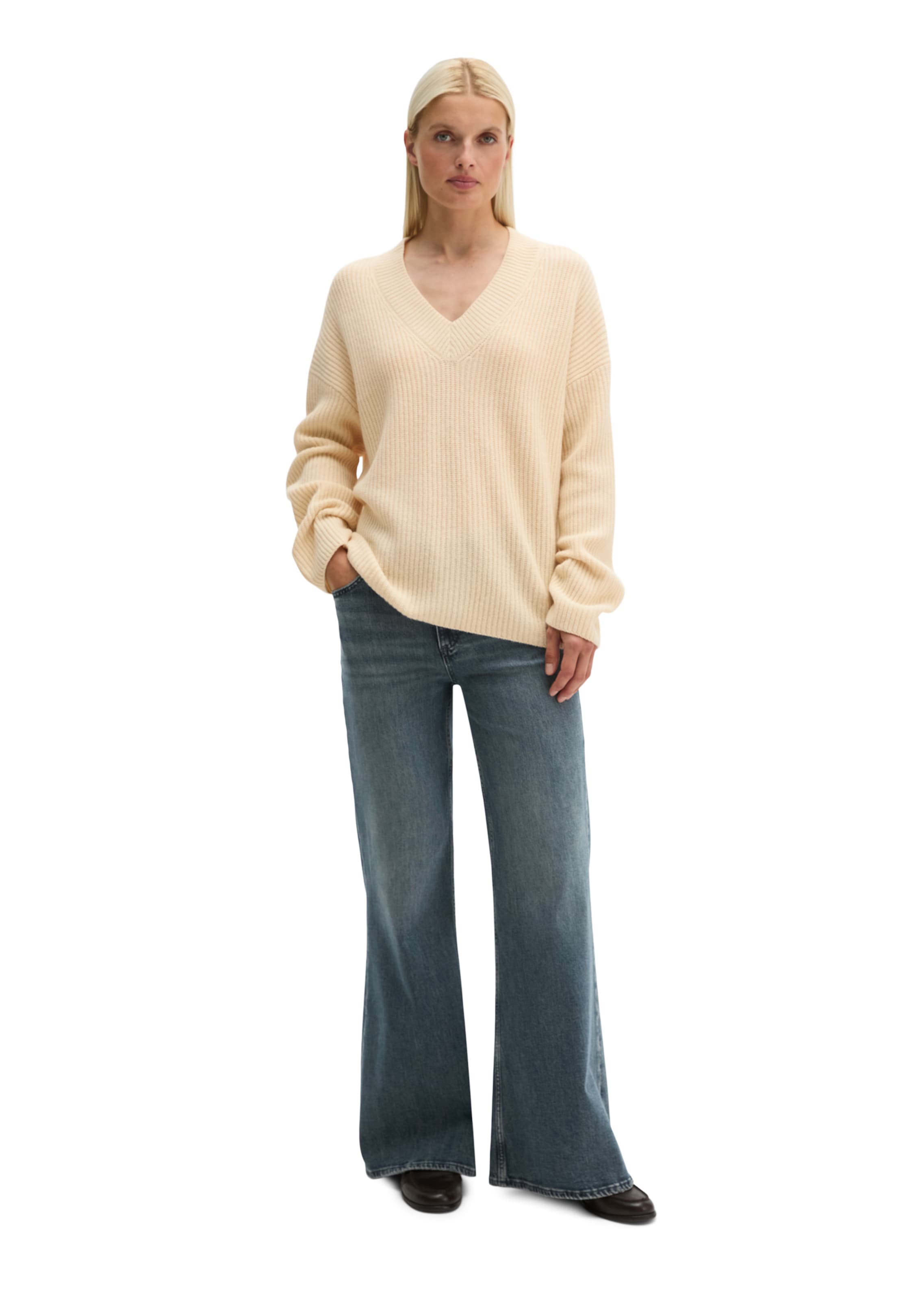 Marc O'Polo Pullover in Beige