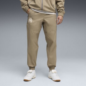 PUMA Regular Sporthose 'Olympique de Marseille' in Grün: Vorderseite
