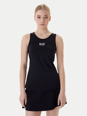 Emporio Armani Top in Black: front