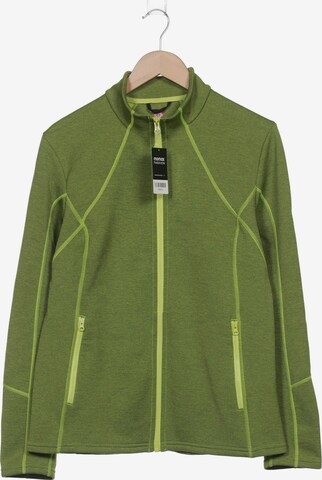 Engelbert Strauss Sweatshirt & Zip-Up Hoodie in L in Green: front