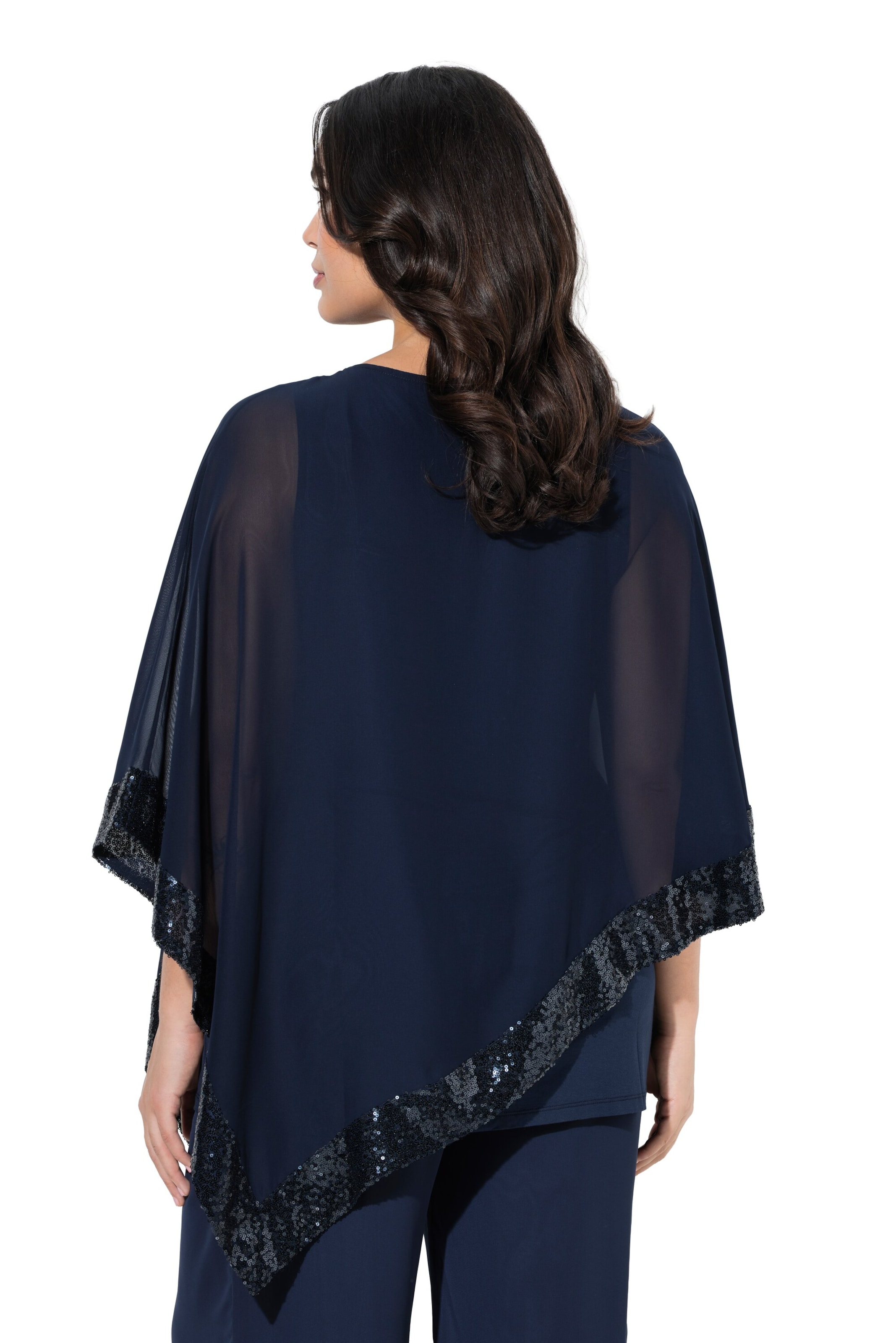 Ulla Popken Bluse in Blau