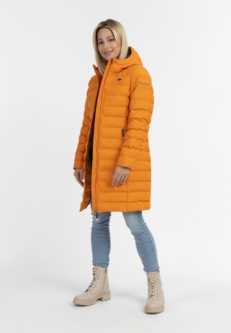 Manteau d’hiver 'Halee' Schmuddelwedda en orange