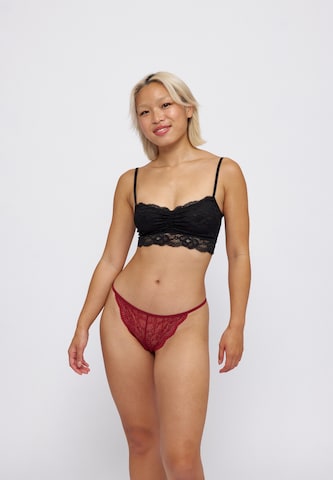 SNOCKS String in Rot: Vorderseite