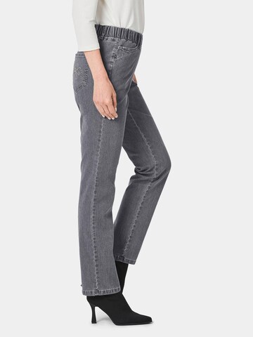 Goldner Regular Jeans 'Louisa' in Grey