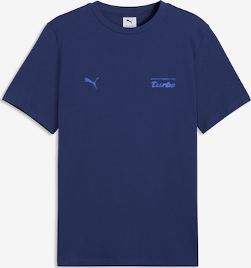 PUMA T-Shirt 'Porsche Legacy Essentials' in Blau: Vorderseite