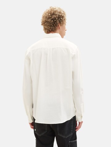 TOM TAILOR DENIM - Regular Fit Camisa em branco