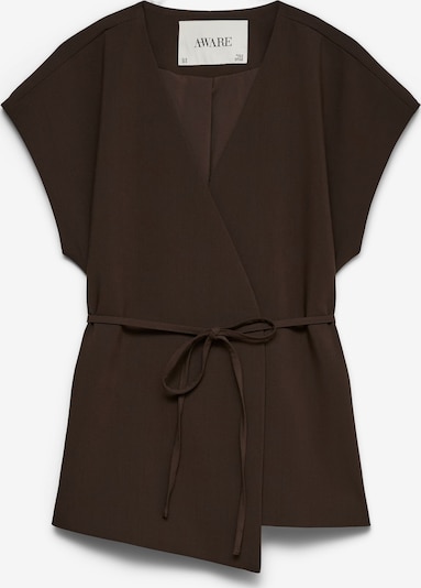 VERO MODA Vest 'VANNAH' in M in Brown, Item view