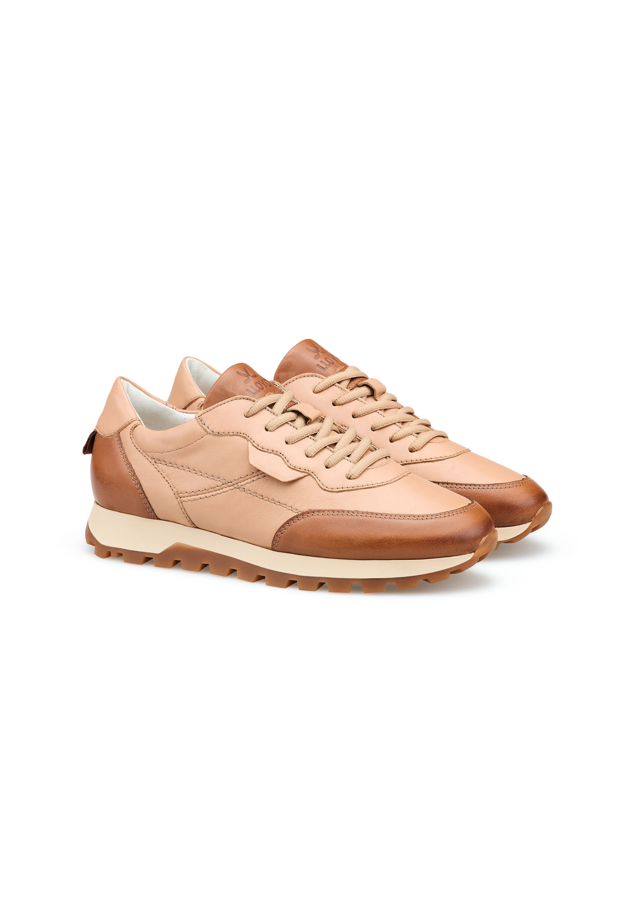 LLOYD Platform trainers 'Gia' in Brown