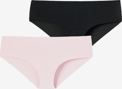 SCHIESSER Panty ' Invisible Light ' in rosa / schwarz, Produktansicht