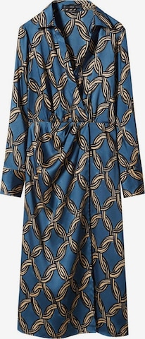 MANGO Letní šaty 'katea' – modrá: přední strana